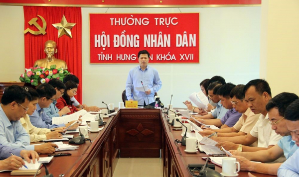 Các phiên họp của Thường trực HĐND tỉnh Hưng Yên Khóa XVII ngày càng được đổi mới, nâng cao chất lượng 